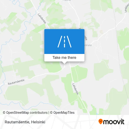 Rautamäentie map