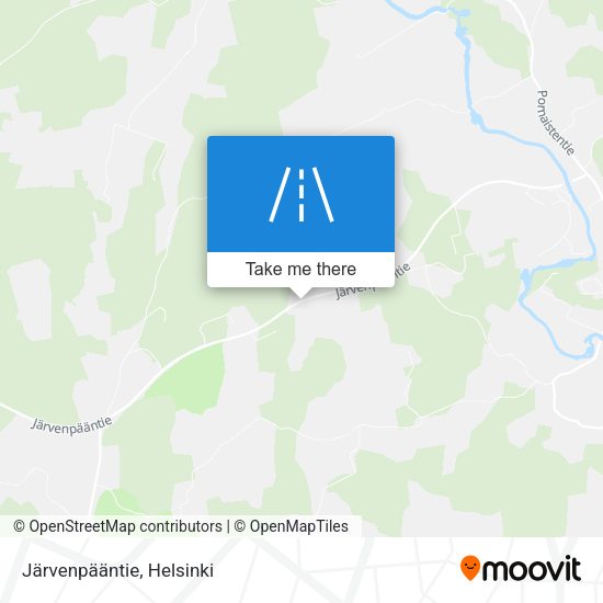 Järvenpääntie map