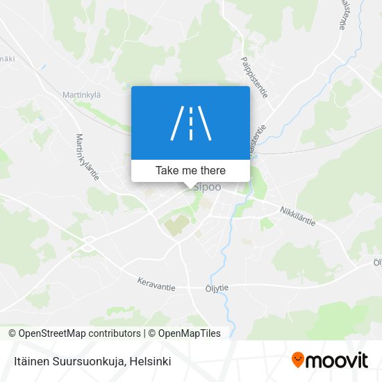 Itäinen Suursuonkuja map