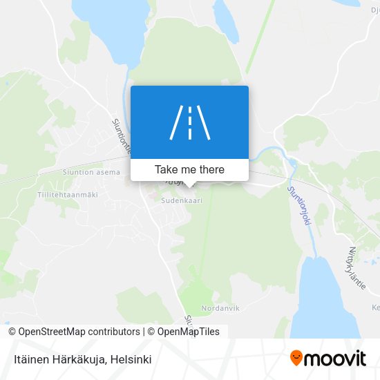 Itäinen Härkäkuja map