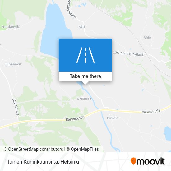 Itäinen Kuninkaansilta map