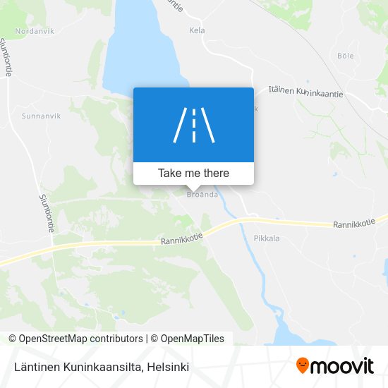 Läntinen Kuninkaansilta map