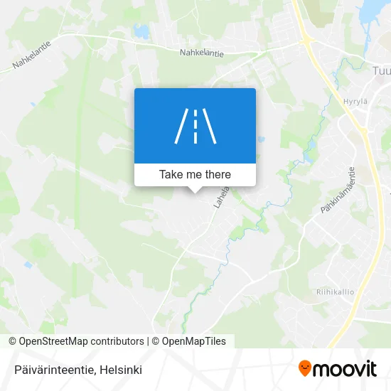 Päivärinteentie map