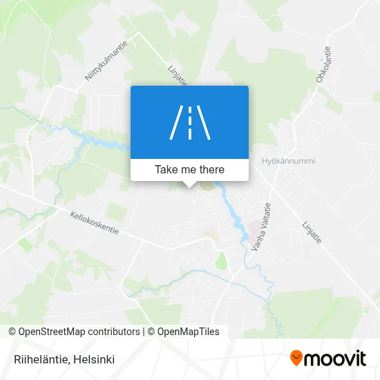 Riiheläntie map