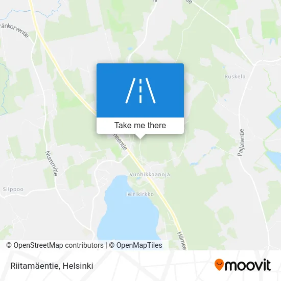 Riitamäentie map