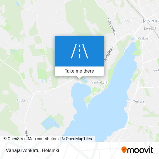 Vähäjärvenkatu map