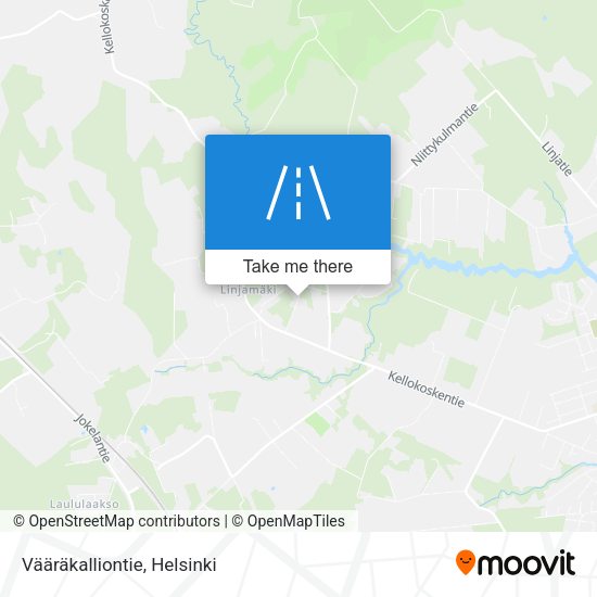 Vääräkalliontie map