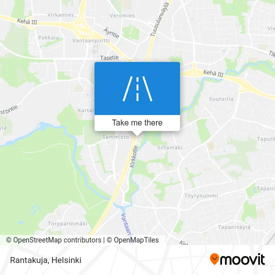 Rantakuja map