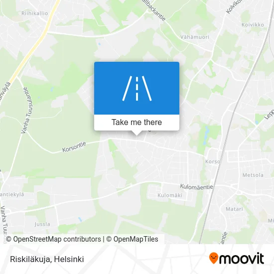 Riskiläkuja map
