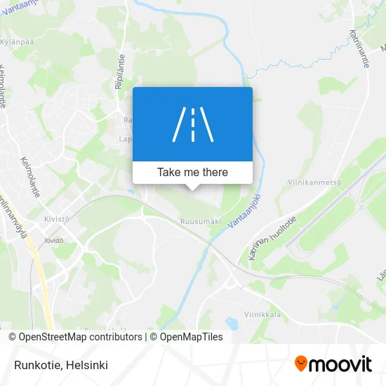 Runkotie map