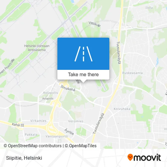Siipitie map