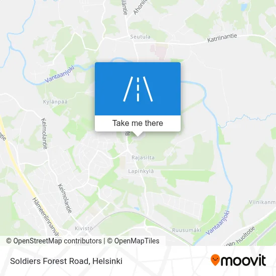 Soldiers Forest Road map