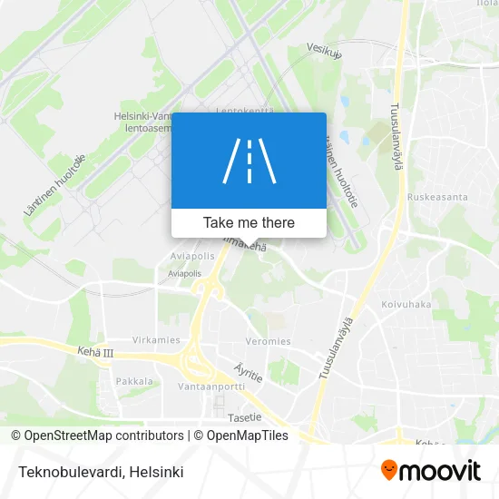 Teknobulevardi map