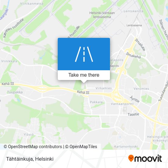 Tähtäinkuja map