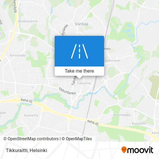 Tikkuraitti map