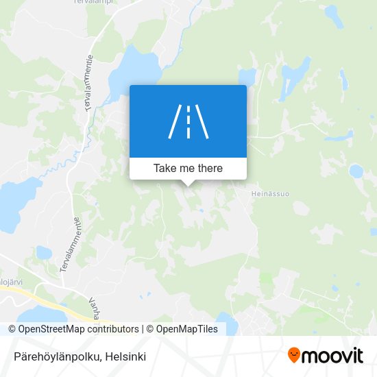 Pärehöylänpolku map