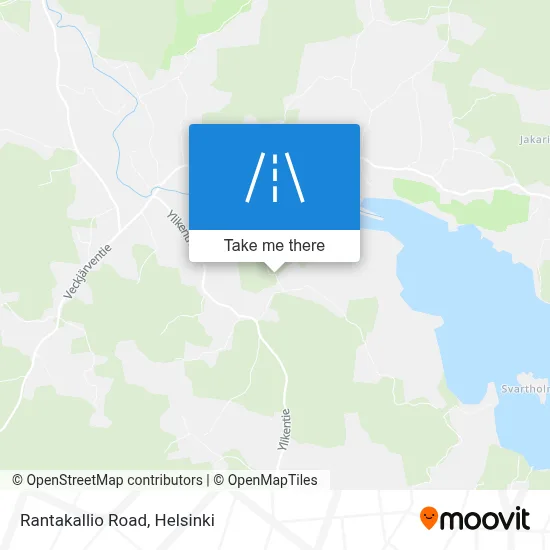 Rantakallio Road map