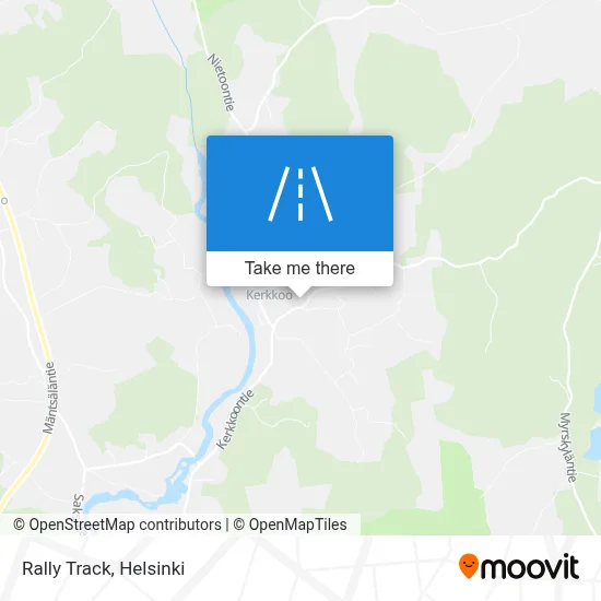 Rally Track map