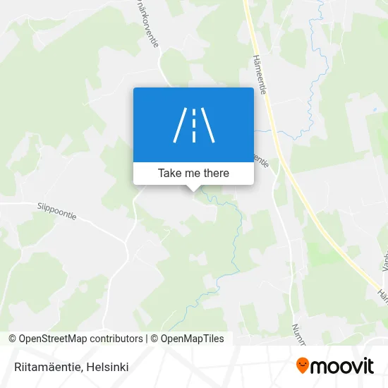Riitamäentie map