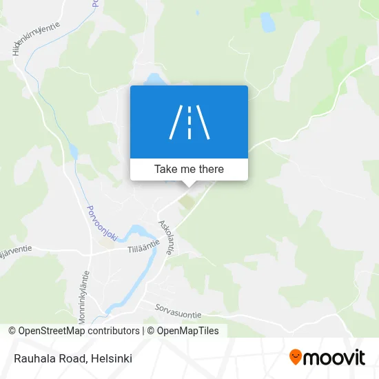 Rauhala Road map