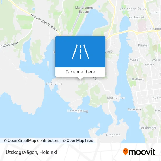 Utskogsvägen map