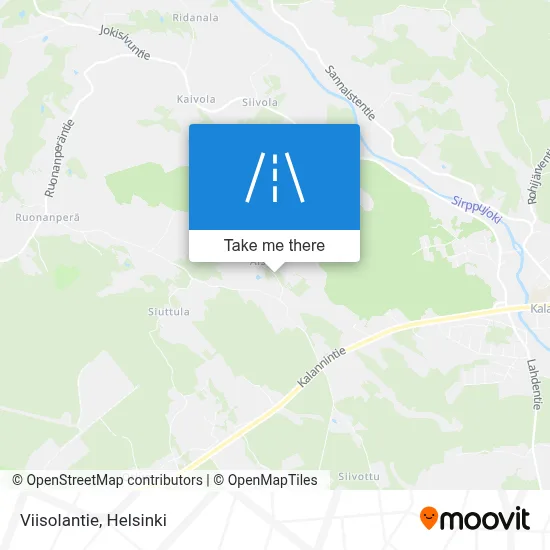 Viisolantie map