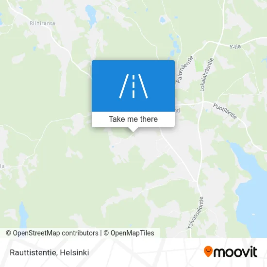 Rauttistentie map