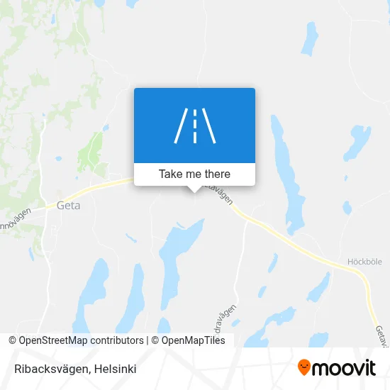 Ribacksvägen map