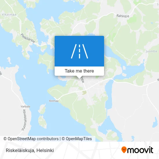 Riskeläiskuja map
