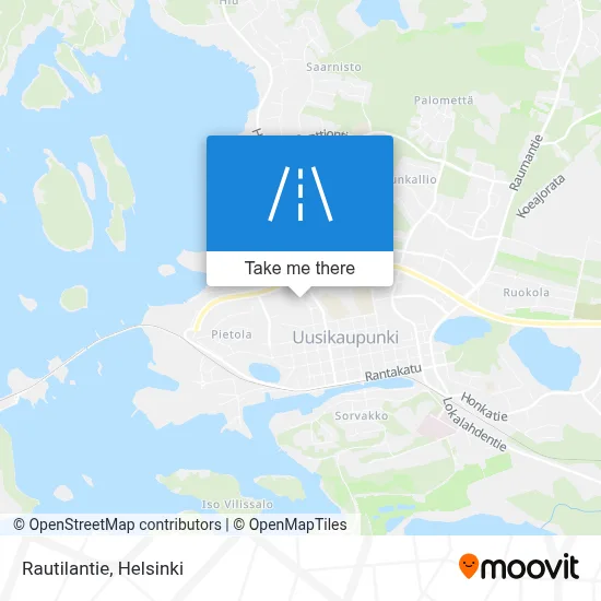 Rautilantie map