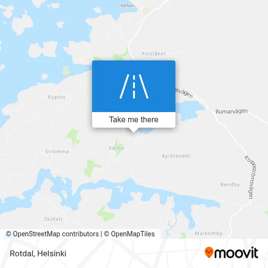 Rotdal map