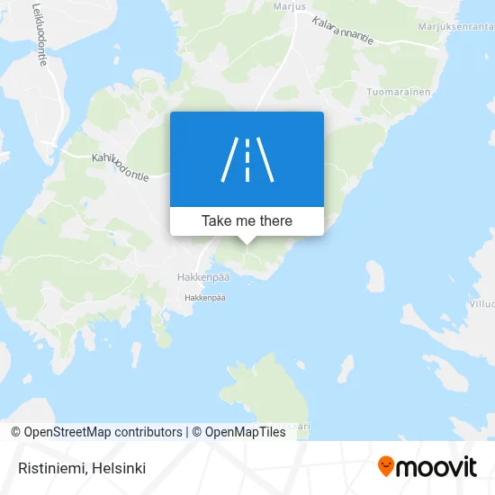 Ristiniemi map