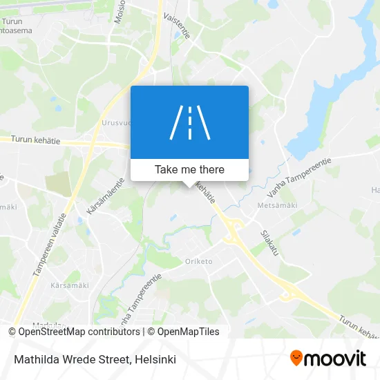 Mathilda Wrede Street map