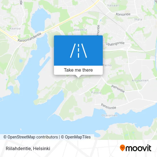 Riilahdentie map