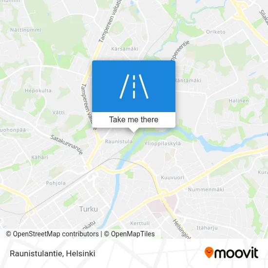 Raunistulantie map