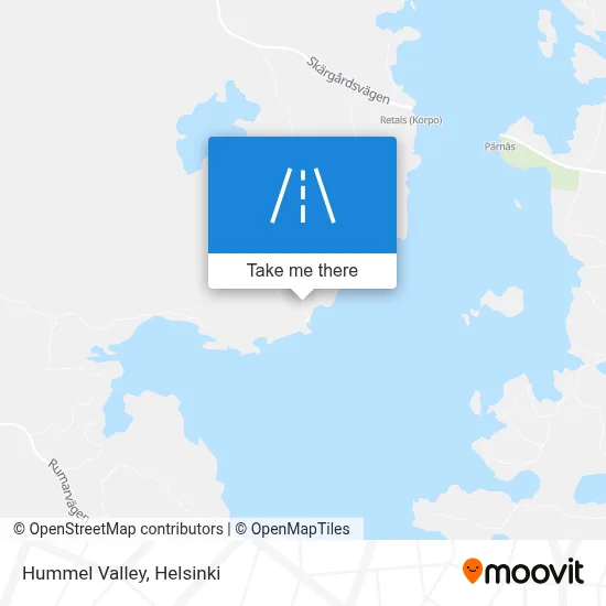 Hummel Valley map