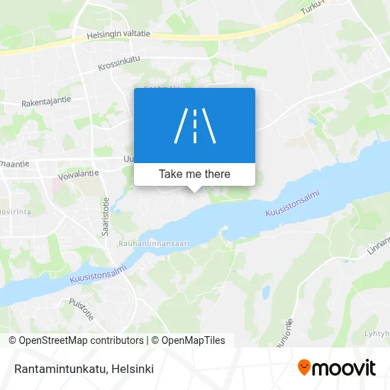 Rantamintunkatu map