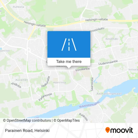 Parainen Road map
