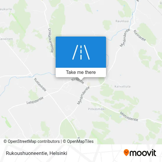 Rukoushuoneentie map