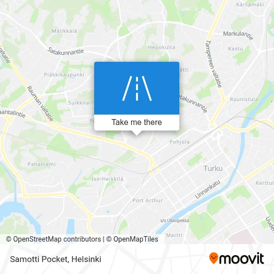 Samotti Pocket map