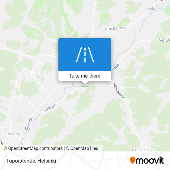 Topoistentie map