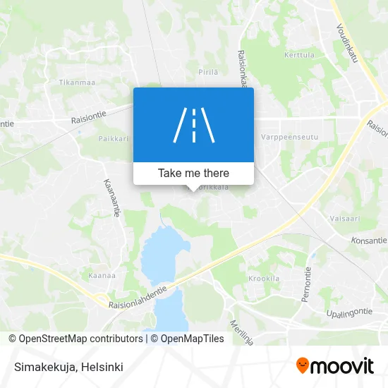 Simakekuja map