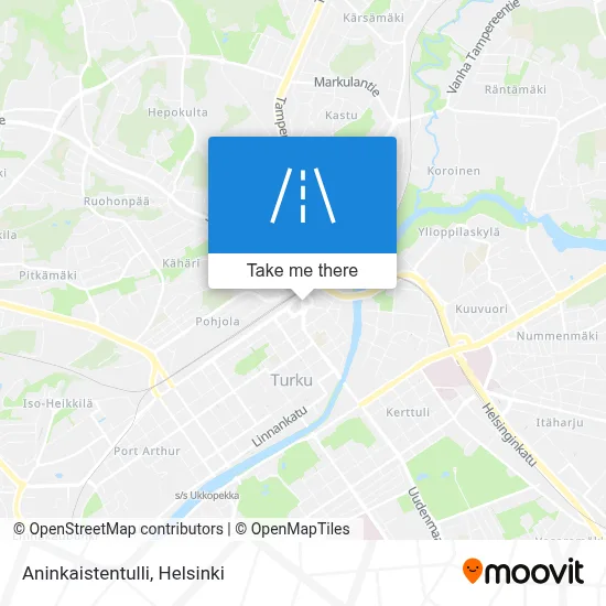 Aninkaistentulli map