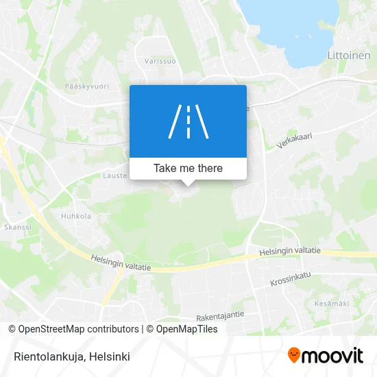 Rientolankuja map