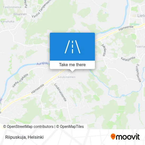 Riipuskuja map