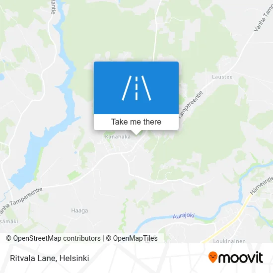 Ritvala Lane map
