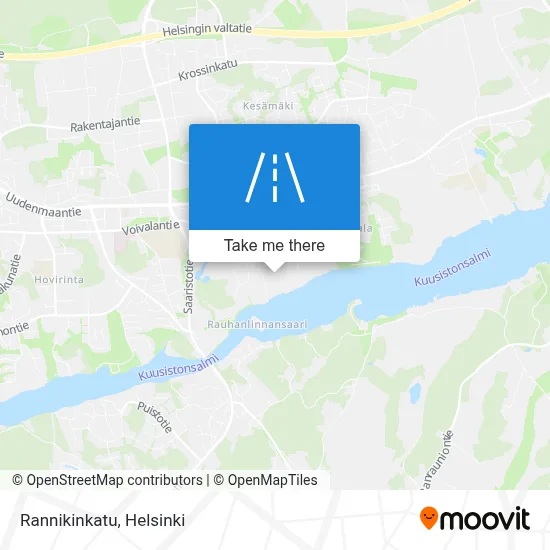 Rannikinkatu map