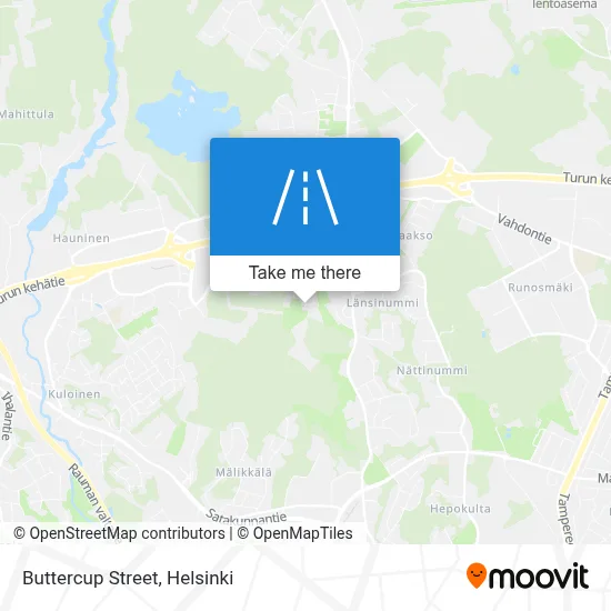 Buttercup Street map