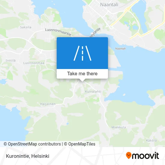 Kuronintie map