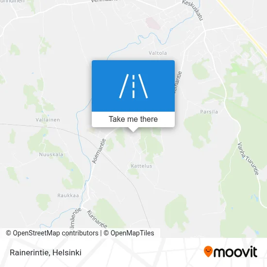 Rainerintie map